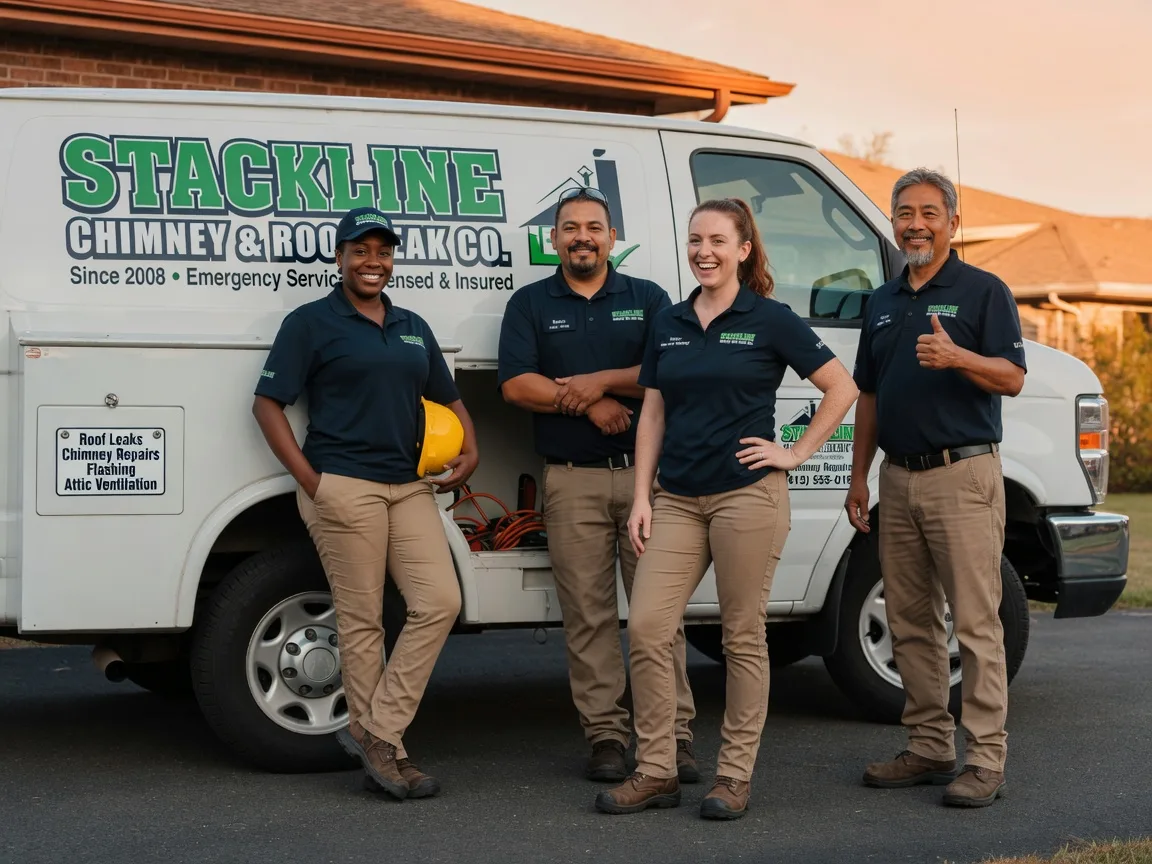 Chimney flashing repair company in Montgomery, IN